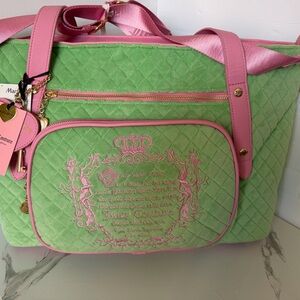 Juicy Couture Juicy Tale Weekender Retro Green